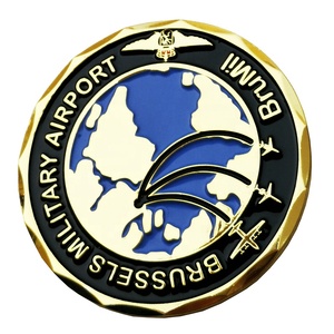 高性价比最畅销的雕刻定制黄金挑战硬币 - Product Image 1