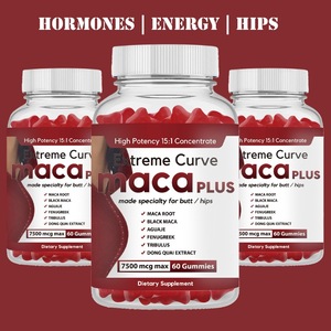 Dropshipping producten Beste Ultimate Curve Maca Plus Gummies voor de billen Gummies Bil- en heupvergroting 7500mg Maca Wortel Gummy voor vrouwen - Product Image 2
