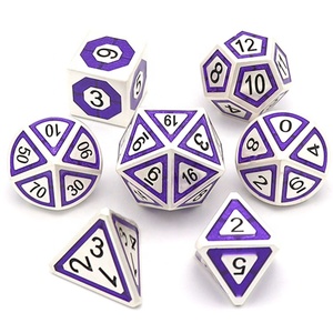 Số lượng lớn kim loại Xúc xắc Set-Rắn Hợp kim kẽm cho DND bàn trò chơi, nhiều màu sắc với nhà máy trực tiếp giá - Product Image 2