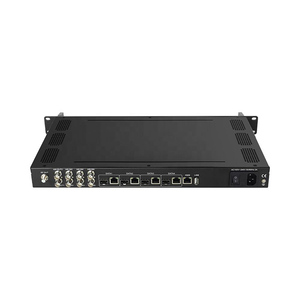Digital TV Headend System 16 in 1 H.264 HDDVB-T/DVB-C Multiplexing Video Encoder Modulator IP <strong>Input</strong>