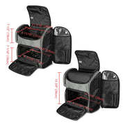 <strong>Short</strong>-Distance Travel Case Lady Style Artist Rolling Cosmetic Vanity Cosmetic Beauty Makeup case <strong>Pouch</strong> Box Bag - Product Image 6