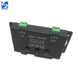 WS2812B SK6812 DMX 512 canal SPI Digital de señal decodificador Pixel Led controlador de Gaza
