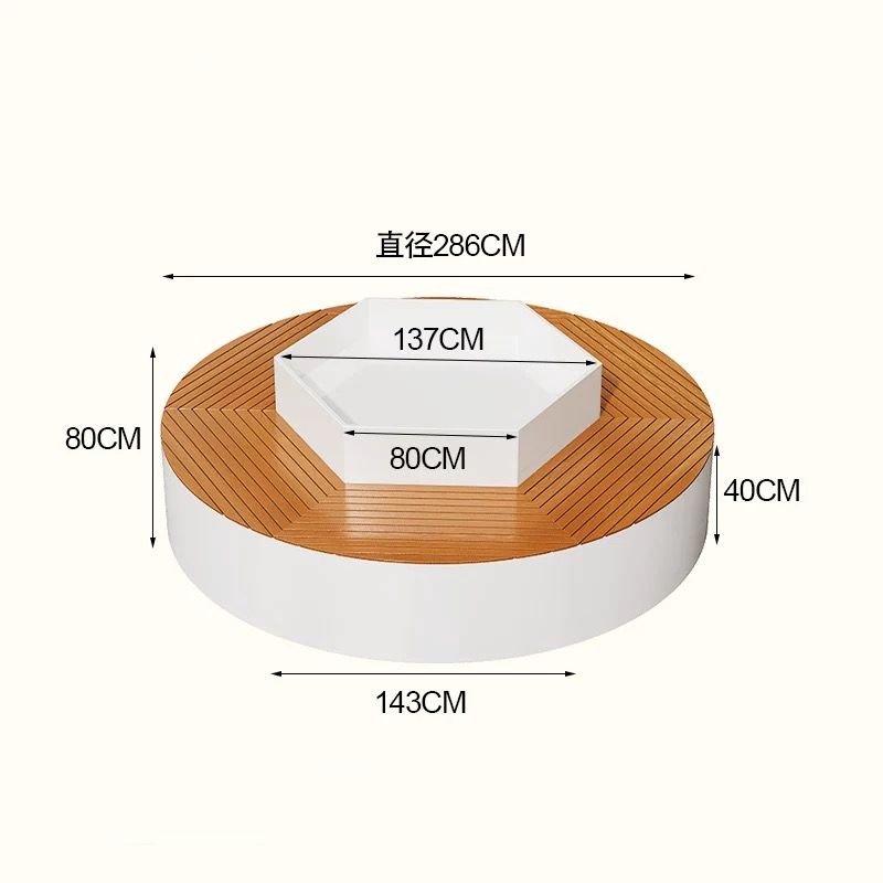 Stool and flower box combination 286*286*80