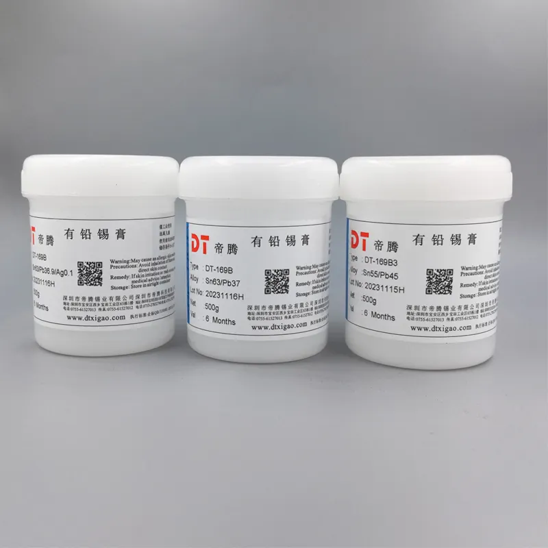 Electric soldering iron repair welding paste Sn55Pb45 SMT solder paste dispenser processing tin lead solder paste