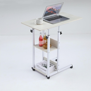 Adjustable <strong>Multi</strong> <strong>Functional</strong> Portable Bedside Executive Movable <strong>Computer</strong> Pc Office Laptop Desk Stand Studying <strong>Table</strong> With Wheels - Product Image 2