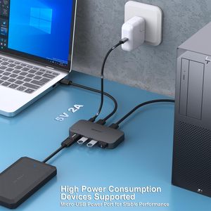USB 3.0 Switch, USB Switcher 2 Computer Share 4 USB für PC Mouse Keyboard Printer Scanner, USB KVM Switch Selector