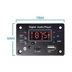 jlh无线5V/12V Mp3播放器BT 5.0音乐微型Usb电源电路板音频套件蓝牙解码器板扬声器 - Product Image 4