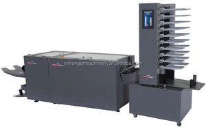 Máquina automática de 10 apiladores de papel, máquina de costura de encuadernación de libros de doble cabeza con máquina recortadora de libros - Product Image 2