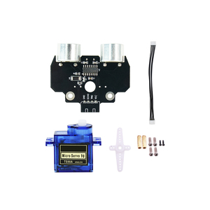 Yahboom Self-design Sensor ultrasónico horizontal Distancia XH2.54 Módulo de puerto de 4 pines para Micro: Bit Raspberry Pi