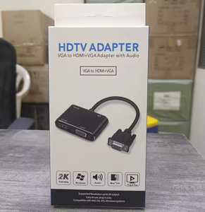1080p VGA至HDTV + VGA适配器铝制VGA至高清转换器，带3.5毫米音频和USB电源接口 - Product Image 5