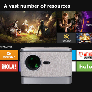 Proyector inteligente Android 9 Full HD de 1080P con altavoces incorporados para uso en cine en casa - Product Image 3