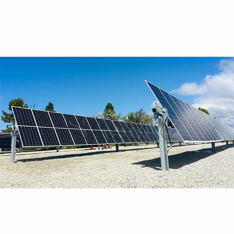 Sistema de rastreamento solar de eixo único Kseng comercial rastreador solar automático