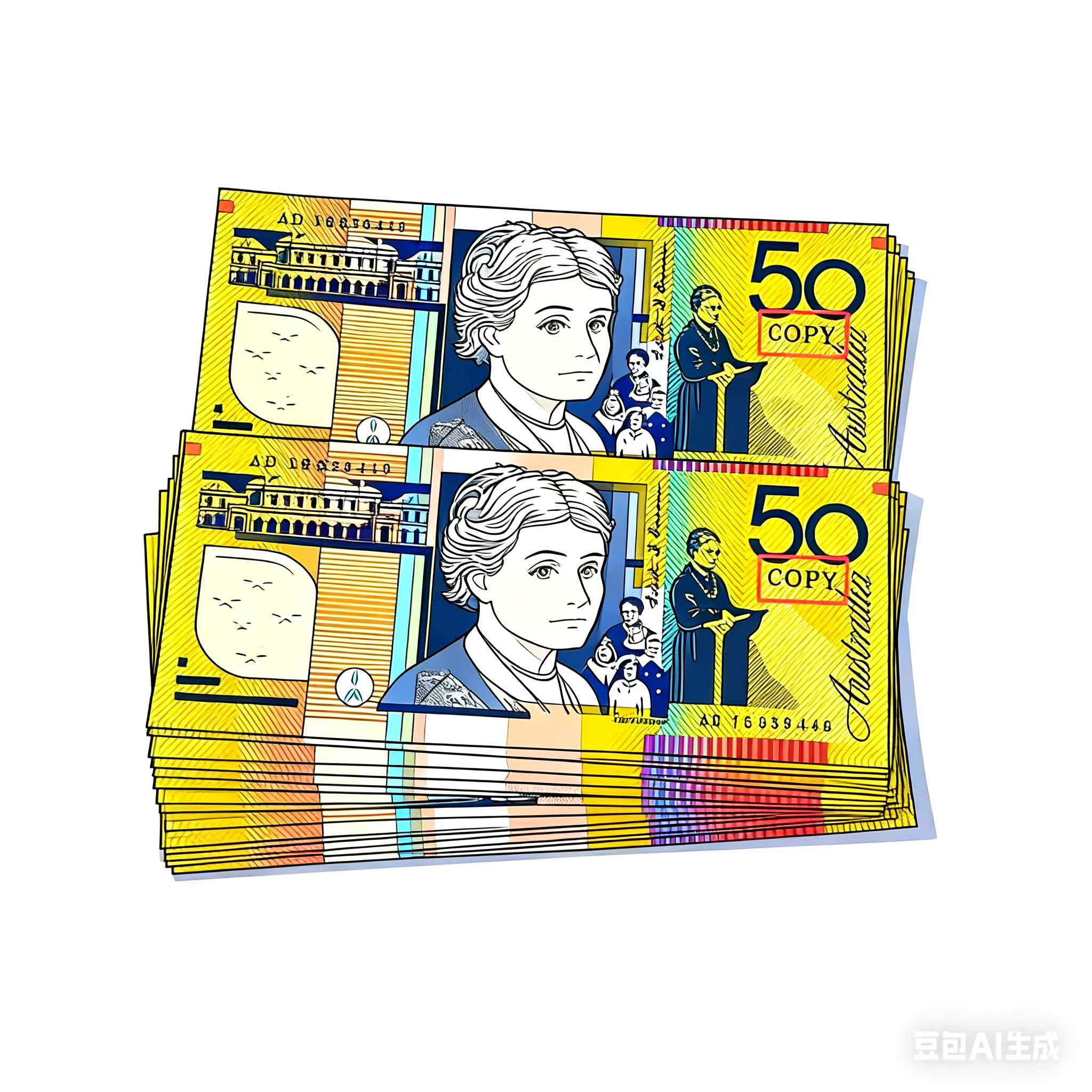 Multicolor P-50 AUD