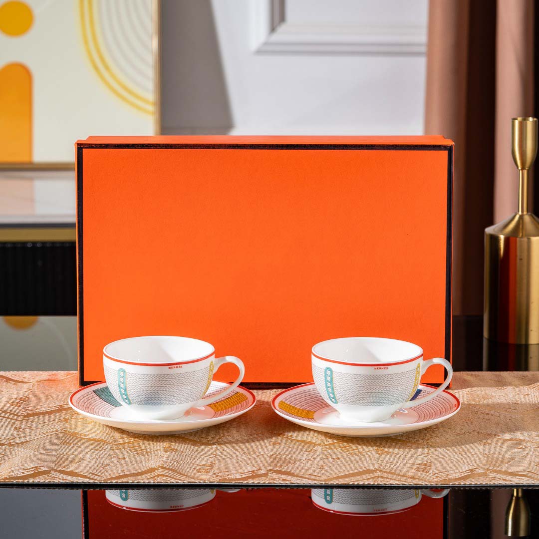 Tazas y platillos WhiteA-2
