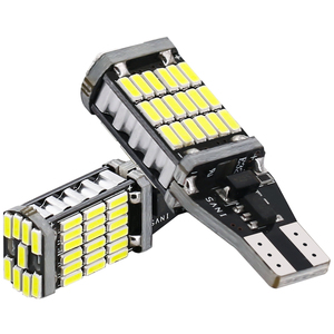 ไฟ LED T15 4.1W พลังงานสูง W16w ไฟถอยหลังแบบ4014 45smd แสงไฟ LED T15 SX279สีเหลือง - Product Image 6