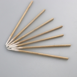 无尘室用环保木棒1毫米微尖Qtips棉芽拭子 - Product Image 3