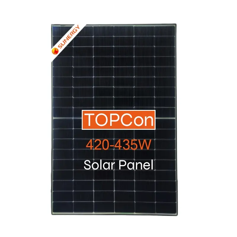 N Type EU Solar Panels Solaras 420W 430W Monocrystalline Solar Panels In Rotterdam Warehouse