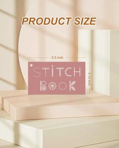 Hot Sale Simple Operate Teaching Practice Knitted Embroidery <strong>Pattern</strong> Skill Sewing Stitch Card Book - Product Image 3