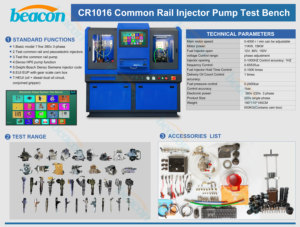CR1016 Multifunktion aler Prüfstand Könnte Cri Crp Eui Eup Heui Heup mit BIP QR-Codierung funktion testen - Product Image 5