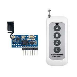 4 chiavi FSK codice di rotolamento con decodifica modulo ricevitore con telecomando per la luce di atmosfera di modifica auto blocco della porta di allarme - Product Image 1