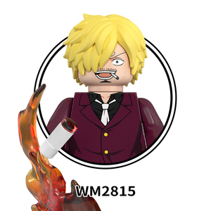 Wm6195 קוף d. נקי luffy uta zoro nico robin roronoa sanji מיני בניין אנימה מיני בלוקים לילדים צעצועים מתנה