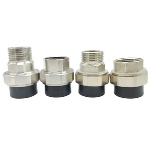 1/2 1/4 3/4プラスチックパイプ継手PPR & PVCHDPEユニオンパイプフィット - Product Image 6