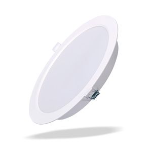 ไฟสปอตไลท์ LED ดาวน์ไลท์6W กรอบกรอบพลาสติกพร้อมอลูมิเนียมขนาดเล็กกันแสงสะท้อนกลมเพดานติดตั้งบนพื้นผิว4นิ้ว4000 K - Product Image 1