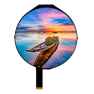 Nova 5 rodada polegadas <span class=keywords><strong>lcd</strong></span> <span class=keywords><strong>screen</strong></span> <span class=keywords><strong>display</strong></span> panel 1080*1080 círculo mipi interface do painel de toque <span class=keywords><strong>lcd</strong></span> com placa de motorista