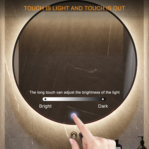 DC 12V Smart <strong>LED</strong> Dimmer Mirror Single Touch <strong>Sensor</strong> for Bathroom Makeup Home <strong>Use</strong> One Color Lighted Inductive Switch - Product Image 4