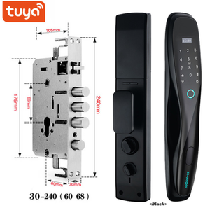 Yistar di alta qualità intelligente impronta digitale blocco porta WIFI telecomando principale serratura biometrica per il legno prezzo di fabbrica Tuya tecnologia