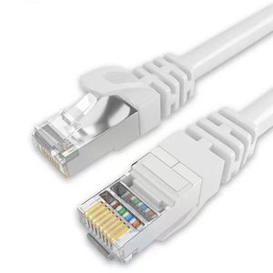 Cavo Ethernet schermato FTP Cat7 10Gbps 600MHz RJ45 cavo Patch di rete senza intoppi per LAN/Server/Data Center ad alta velocità - Product Image 2