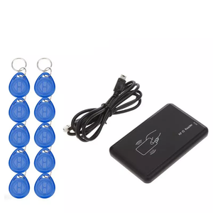 Rf כרטיס 125khz rfid קורא סופר מעתיק מעתק cloner usb כרטיס מתכנת עם 10 em4305 שלט משלוח - Product Image 1