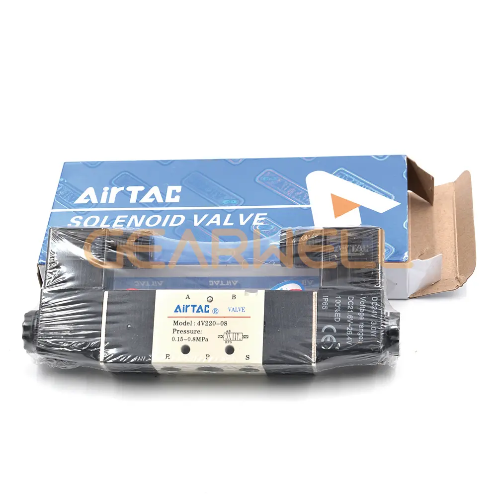 Elettrovalvola aria a solenoide Airtac originale al 100% 4V220-08