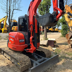 Japonya kullanılan küçük kukuU48-4 paletli ekskavatör ikinci el 4 ton 5 ton mini ekskavatör kufarm U48-4 u40 greyder için çiftlik EPA - Product Image 1