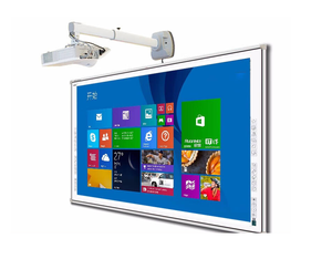 Yjzn 82-inch tương tác thông minh Bảng điện tử cho lớp học 20 điểm đa cảm ứng độ chính xác cao trên bán - Product Image 1