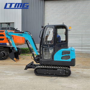 Ltmg חופר אצבע ltemg 1.8 טון עץ סיני מיני שתילת חפירה מכונות חור מעופר