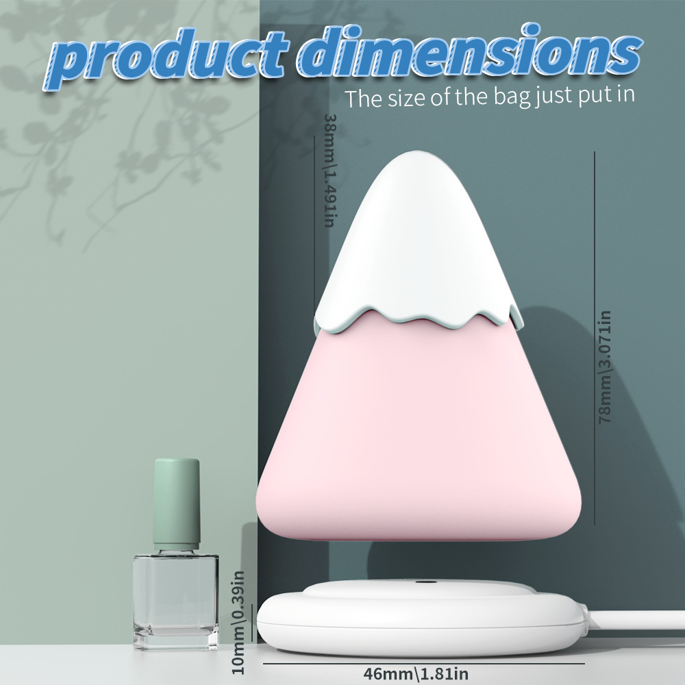 X006 Pink Little Snow Mountain Suction Stimulator