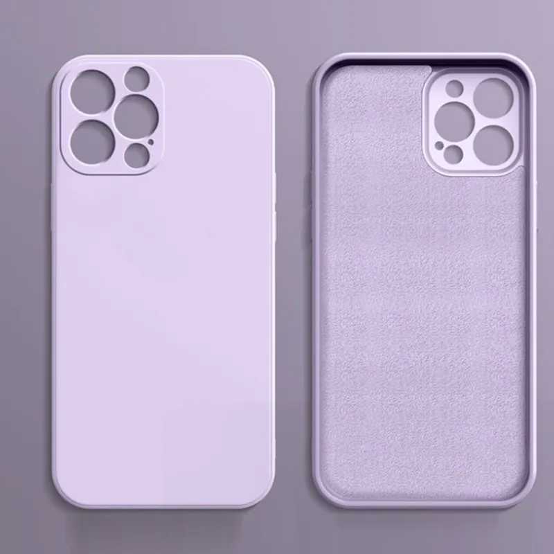 नई रंगीन Redmi 9A 10Pro फोन के मामले में सिलिकॉन मोबाइल फोन कवर के लिए iPhone 14 13 12 प्रो मैक्स मामले को कवर