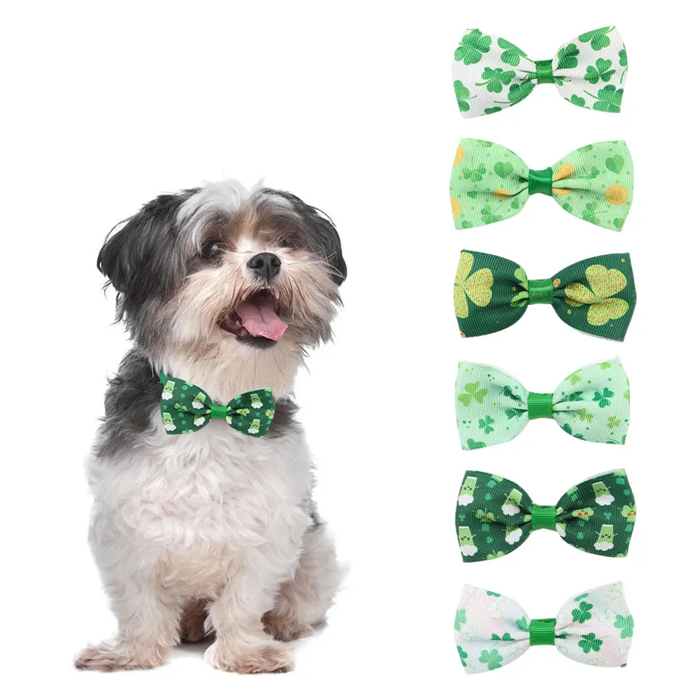 Оптовая продажа, недорогой галстук-бабочка для домашних животных, регулируемый ошейник для собак, съемный галстук-бабочка