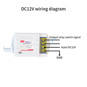 電気機器433 Mhzワイヤレスリモートコントロールスイッチ24ボルトDc12v 10a100mオンオフリモコン - Product Image 4