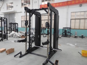 2021工場から直接ホットDZ5012コマーシャル3 in 1ファンクショナルトレーナー (スミスとパワーラック付き) - Product Image 3