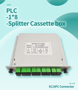 1*2 /4 /8 /16 tipo casesette LGX tipo FTTH PLC Splitter con SCAPC SCUPC FBT ACOPLADOR - Product Image 2