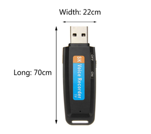 Портативный мини-USB цифровая ручка Аудио Диктофон дешевые бытовые мелочи с флеш-накопителем U-Disk - Product Image 1