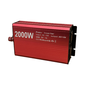 Inversor Solar <span class=keywords><strong>12V</strong></span>/24V 110V/<span class=keywords><strong>220V</strong></span> 50HZ/60HZ 2KW Inversor Solar de Onda Senoidal Modificado Híbrido Off-Grid