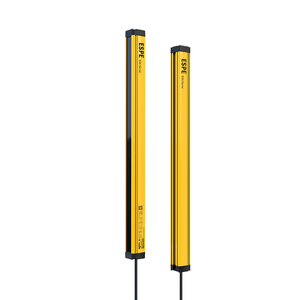 Sensor de cortina de luz compacto de sincronización óptica serie ESS con función de autodiagnóstico perfecta y antielectromagnético