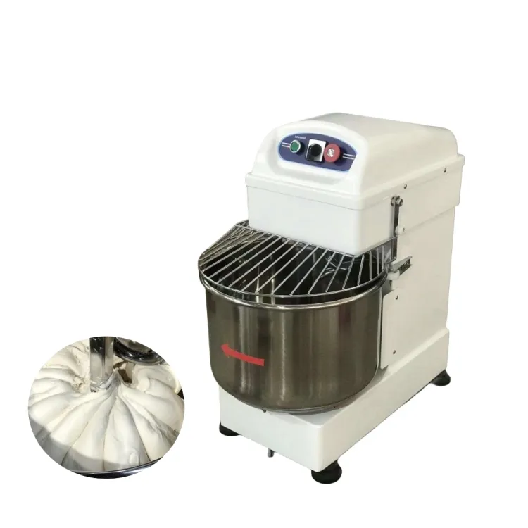 Kommerzielle Brot Spiral Teig mischer 8kg automatische Beruf Mehl mischmasch ine Impasta trice 20L