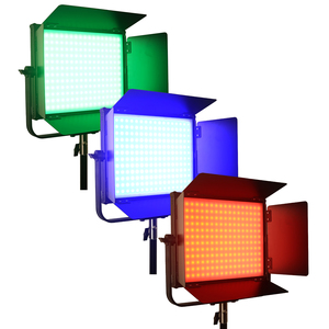 LUXCEO 100W FL100R 2000K 10000K RGB Full Color DMX App Control uscita continua Bowens Mount Studio Spot Panel LED Video Light - Product Image 1