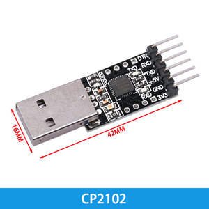 1PCS 6-poliges CP2102 USB 2.0 zu TTL UART-Modul 1PCS Pro Mini-Modul Atmega328 5V 16M für Arduino-kompatibel mit Nano