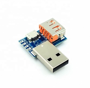 ZK-USB3 XY-USB4 USB scheda adattatore maschio a femmina per microUSB per un colpo di testa/Tipo-C 4P 2.54 millimetri DIP