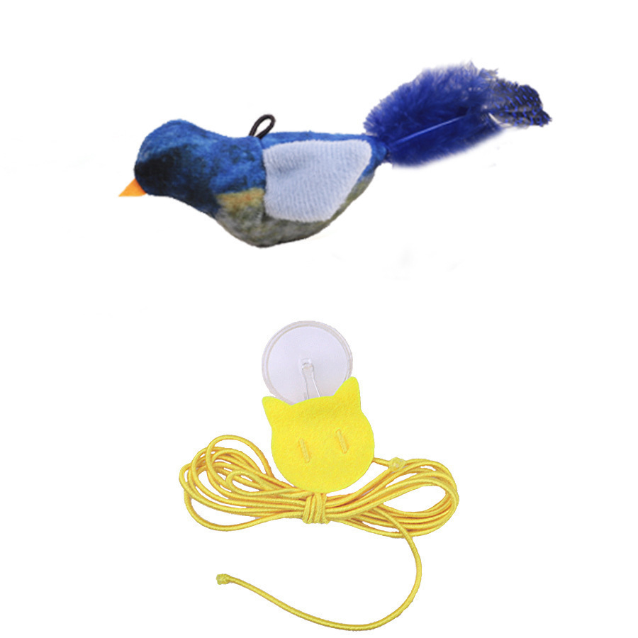 Pájaro azul silbador